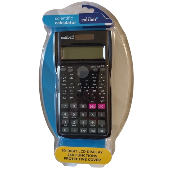 Calculator Caliber Scientific Calculator 10-Digit LCD Display 240 Functions - Picture 4 of 5